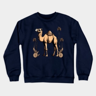 camel Crewneck Sweatshirt